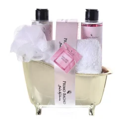 Gold Bathtub Velvet touch Αφρόλουτρο150ml, Λοσιόν Σώματος 150ml, Άλατα 100g, Σφουγγάρι & Πετσετάκι.