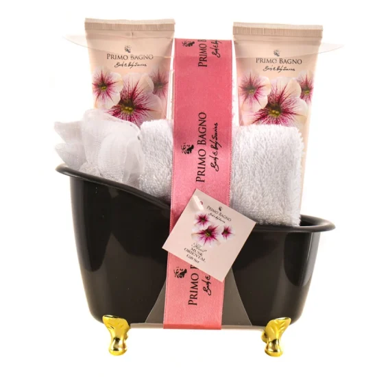 Black Bathtub Musk Oriental Αφρόλουτρο 100ml, Λοσιόν Σώματος 100ml, Άλατα 100g, Σφουγγάρι & Πετσετάκι